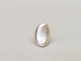 Clara-Oval Golden Statement Ring