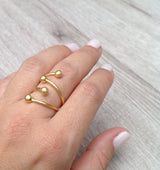 Bennettito- Delicate Bubble Statement Ring