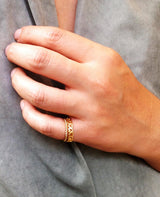 Lev- Real 14K Gold Heart Promise Ring