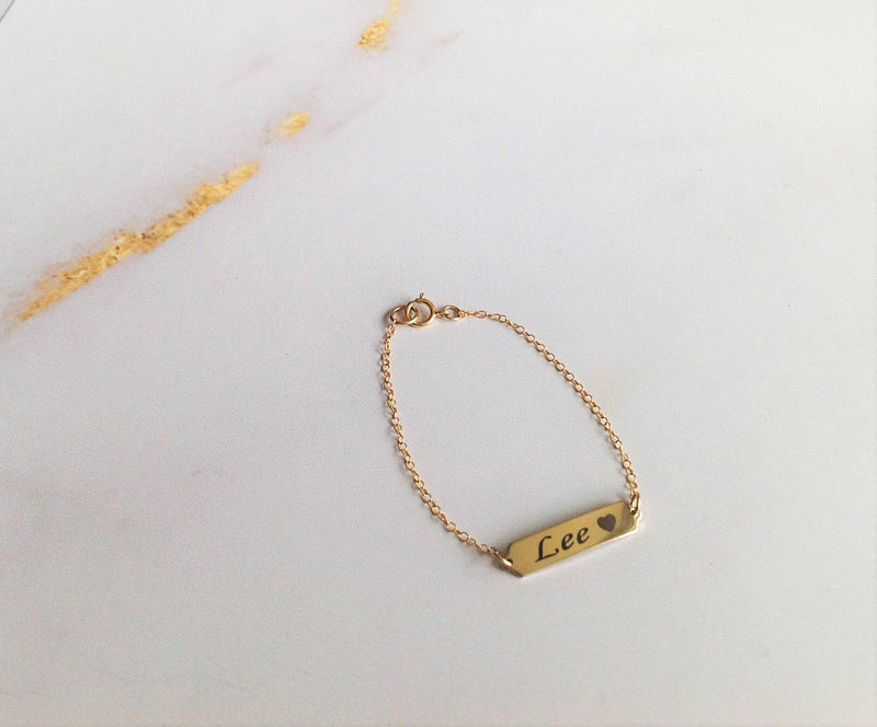 Rana- Personalized Engraved Cuff Bracelet