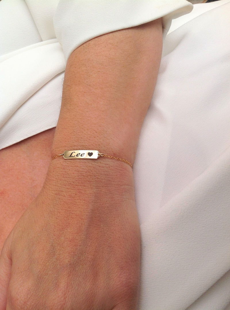 Rana- Personalized Engraved Cuff Bracelet